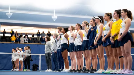 Women's Tennis Anthem Lineup