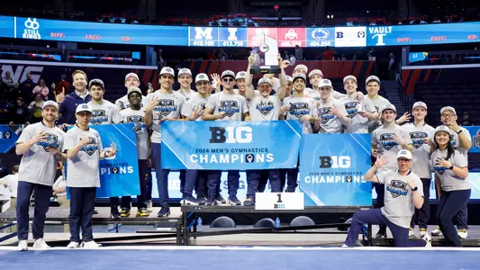 2024 Big Ten Men's Gymnastics Champions
