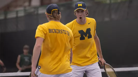 Jacob Bickersteth, left, and Gavin Young (Michigan Photography)