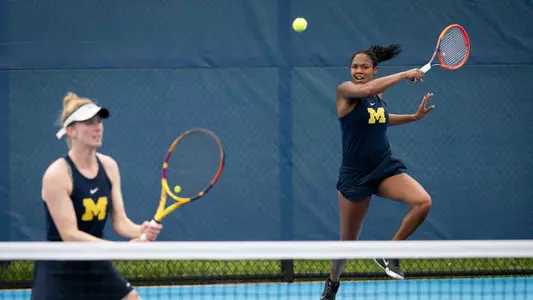 Kari Miller, left, and Jaedan Brown