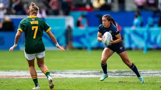 University of Michigan alum Alena Olsen - Olympic Rugby (Evan Denworth)