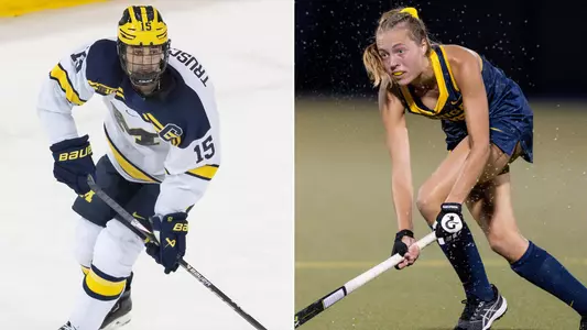 Jacob Truscott (left) and Serena Brimacombe