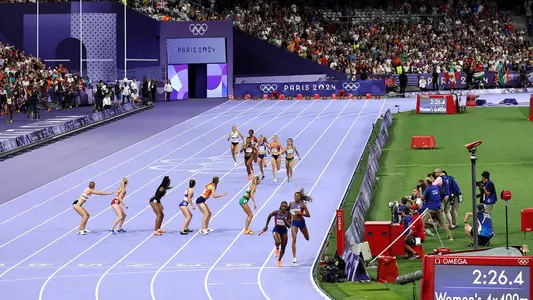 Women's Track and Field 2024 Olympics 4x400 Meter Relay (Getty Images)