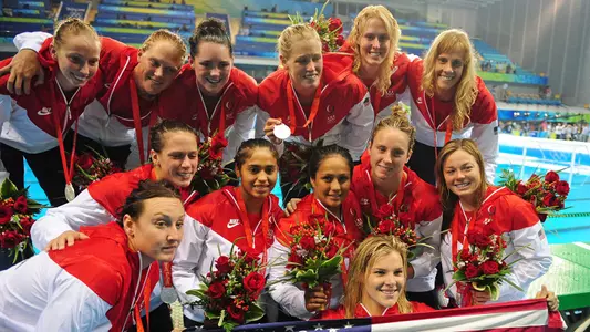 Betsey Armstrong (back, second from right) (USA Water Polo)