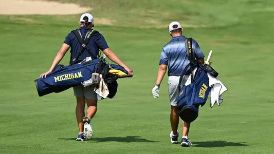 Men's Golf Walking the Course