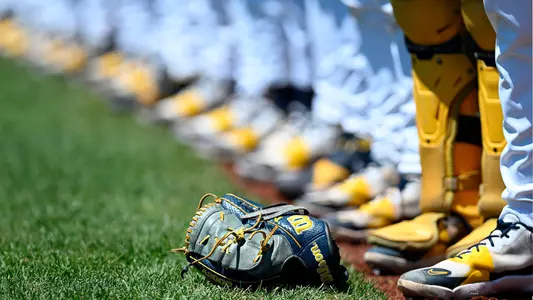 Baseball Glove and Lineup
