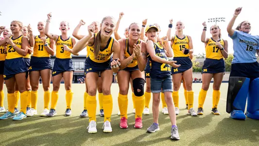 Field Hockey Team Celebration