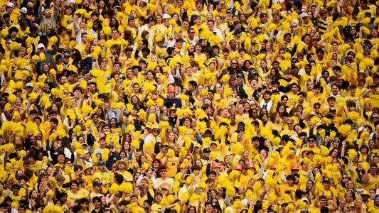 Maize Out fans student section generic