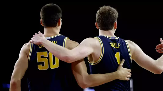 Vladislav Goldin (left) and Danny Wolf