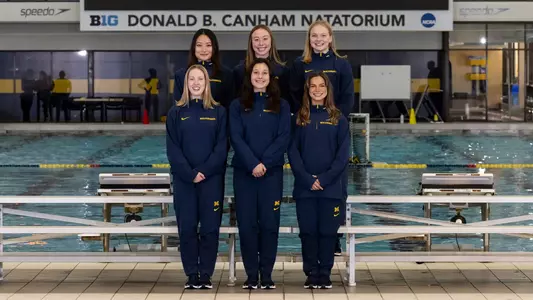 Back row, from left: Natalie Kan, Lindsay Flynn, Kathryn Shanley. Front row, from left: Evie Johnson, Abbey Ketslakh, Chrismon Clark