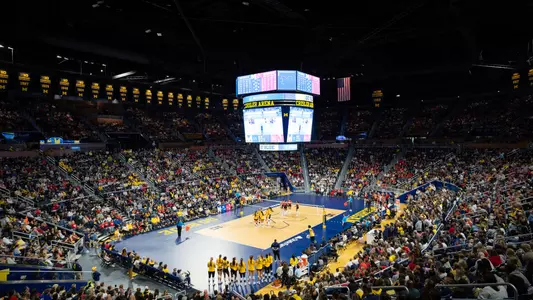 Crisler Center generic - Michigan Attendance Record