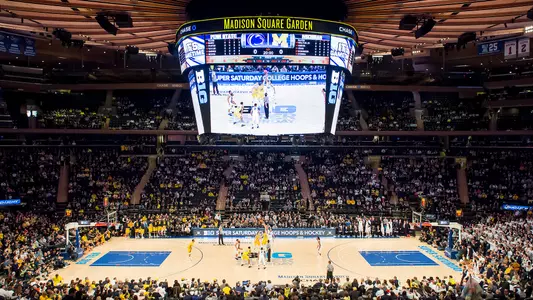 Michigan Men's Basketball at MSG