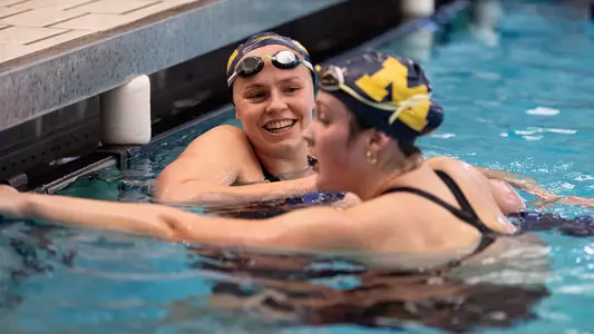 Marian Plodger, left, and Madison Smith