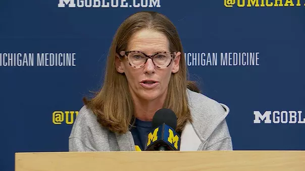 Kim Barnes Arico Press Conference Screengrab
