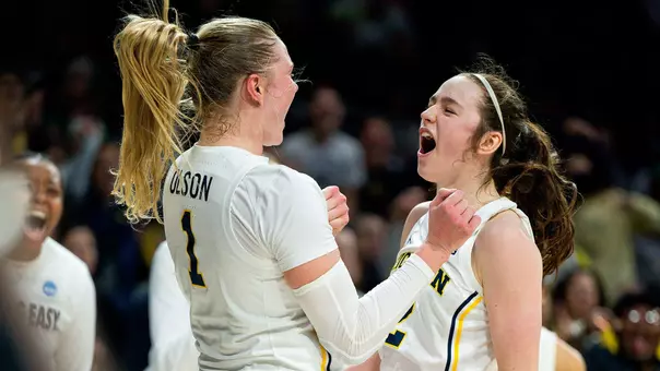 Olivia Olson, left, and Syla Swords