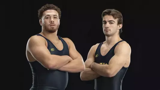 Taye Ghadiali, left, and Lachlan McNeil