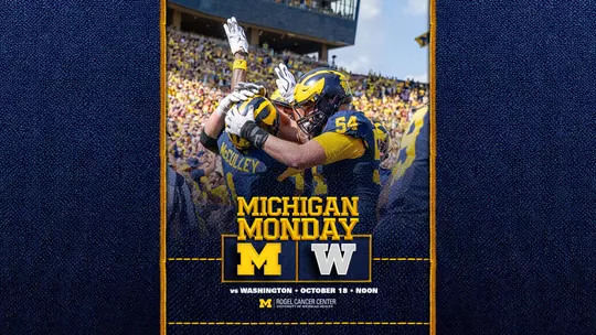 Michigan Monday vs Washington