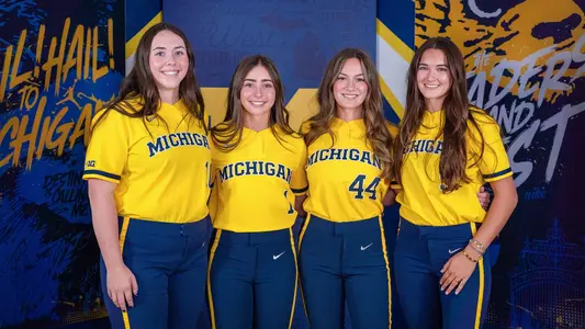 From left: Avery Brewer, Jayden Kleiner, Addi Thompson, Mia Valbuena