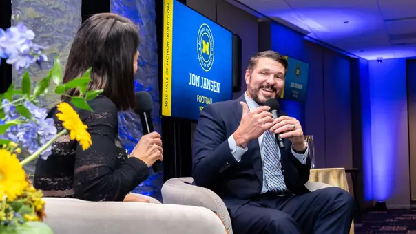 Jon Jansen 2025 Hall of Honor Induction Ceremony