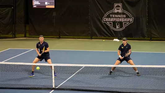 Bjorn Swenson, left, and Max Dahlin