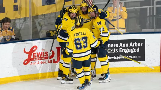 Michigan Ice Hockey Celebration