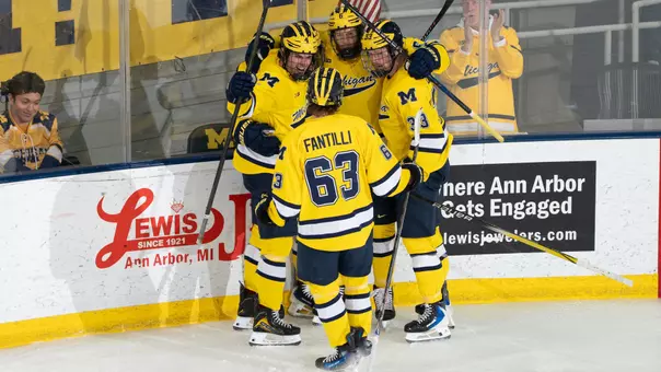 Michigan Ice Hockey Celebration