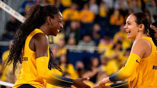 Serena Nyambio, left, and Allison Jacobs