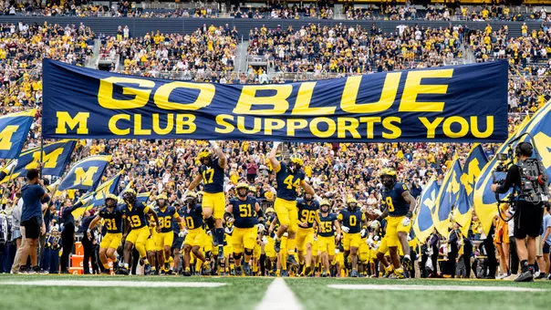 Football banner jump 2025