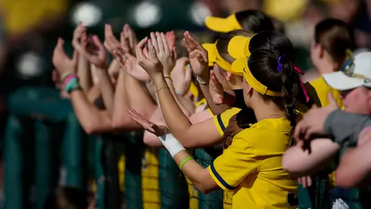 Softball generic starting line up maize uniforms