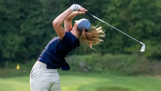Women's Golf Finishing the Shot