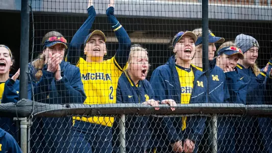 Women's softball dugout