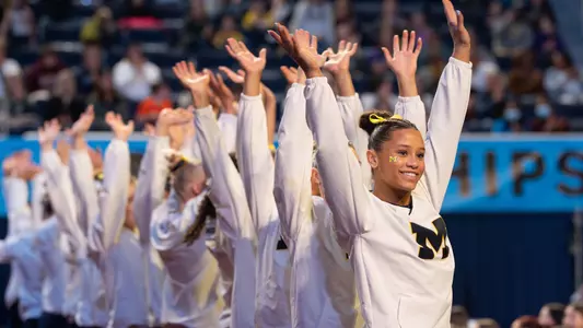 Women's Gymnastics at Big Ten Championships (Crisler Center)