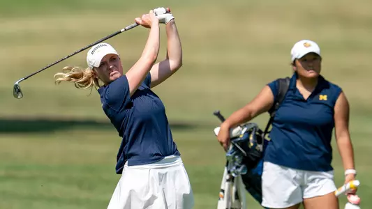 Women's Golf Follow Through