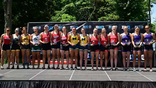 Michigan Rowers Katie Easton and Gabrielle Graves Earn First Team All-Big Ten Conference Honors