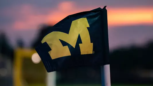 Men's Soccer Block M Flag