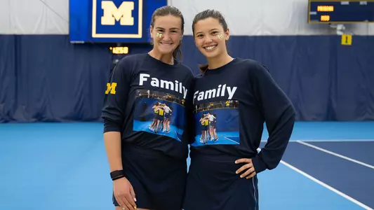 Piper Charney (left) and Julia Fliegner