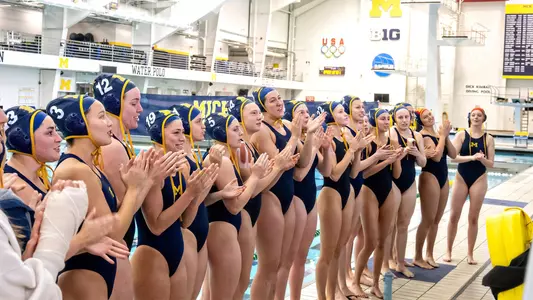 Water Polo Team Celebration
