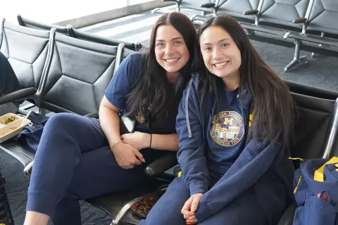 Volleyball European Travel Blog Days 1-2