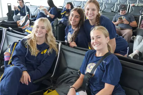 Volleyball European Travel Blog Days 1-2