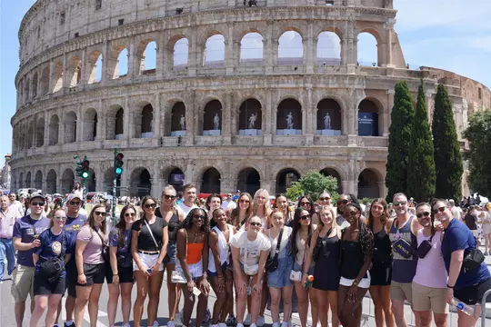 Volleyball travel blog - Colosseum
