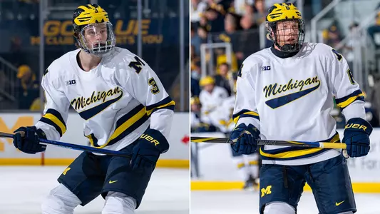 Hunter hady, left, and Josh Eernisse