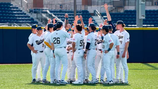 Baseball Team Huddle