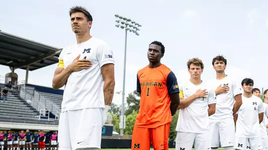 Men's Soccer Anthem Lineup
