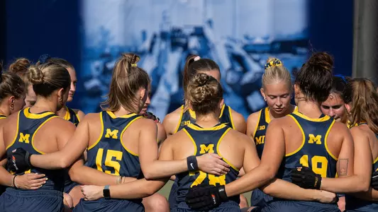 Field Hockey Team Huddle