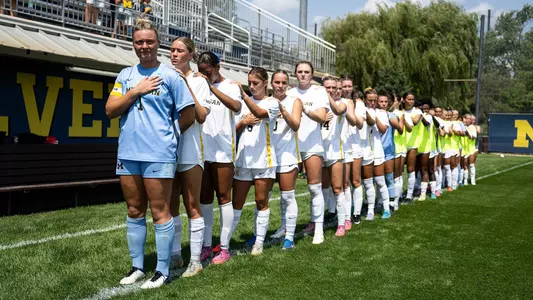 Women's Soccer Anthem Lineup