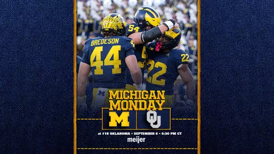 Michigan Monday at Oklahoma