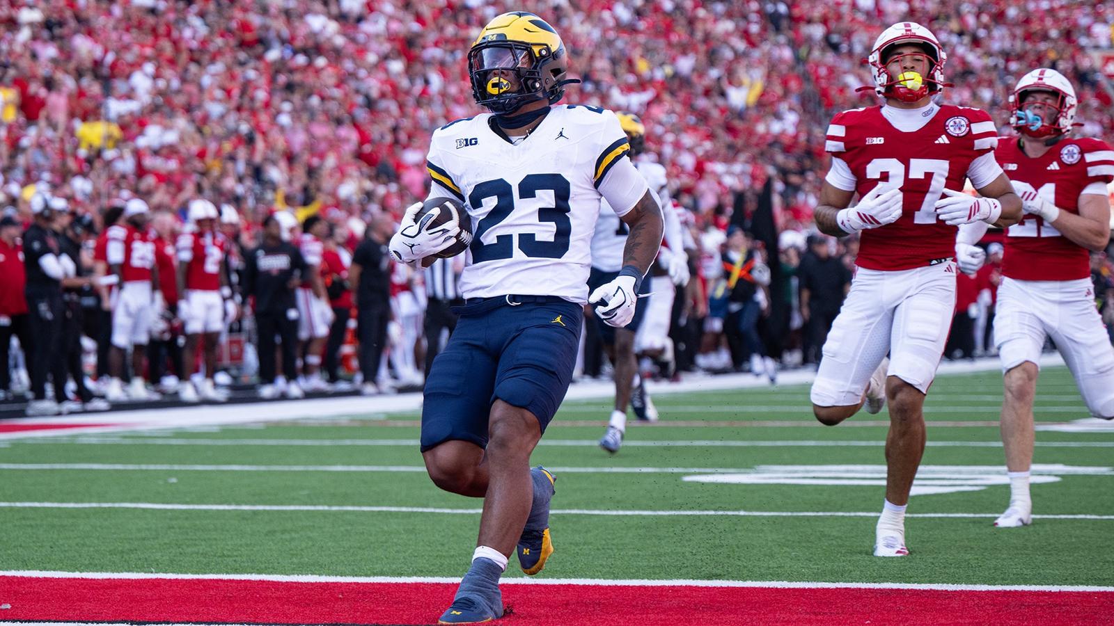 Postgame Notes: #21 Michigan 30, Nebraska 27 - University of Michigan ...