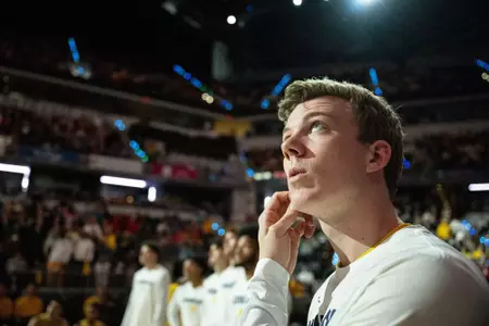 03/15/25 2024-25 Men’s Basketball vs. University of Wisconsin, 2025 Big Ten Championship Final
BKM 2024-25
Win 59-53