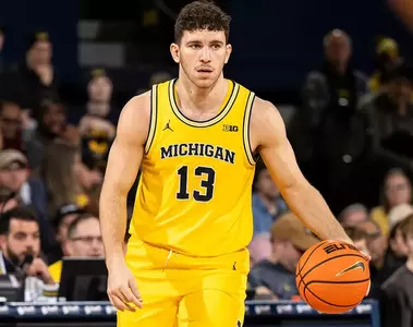 12/29/24 
The University of Michigan men's basketball team defeats Western Kentucky, 112-64, at the Crisler Arena in Ann Arbor, MI on December 29, 2024.