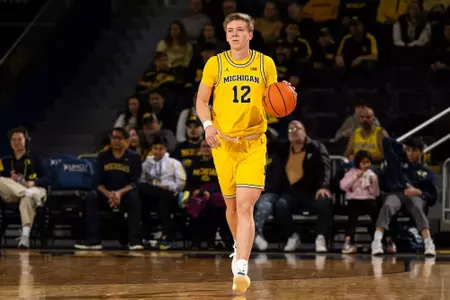 12/29/24
The University of Michigan men's basketball team defeats Western Kentucky, 112-64, at the Crisler Arena in Ann Arbor, MI on December 29, 2024.